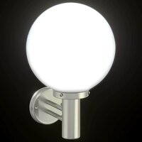 Buiten Wandlamp 2 pcs Zilver 28 x 25 x 38 cm 8