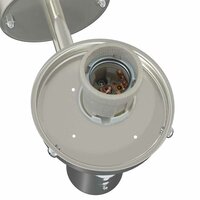 Buiten Wandlamp Zilver 28 x 25 x 38 cm 7