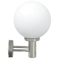 Buiten Wandlamp 2 pcs Zilver 28 x 25 x 38 cm 5