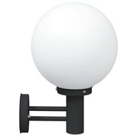 Buiten Wandlamp Zwart 28 x 25 x 38 cm 5