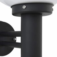 Buiten Wandlamp Zwart 28 x 25 x 38 cm 8