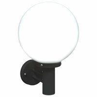 Buiten Wandlamp Zwart 28 x 25 x 38 cm 9