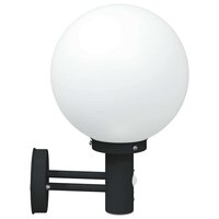 Buiten Wandlamp Zwart 28 x 25 x 38 cm 5