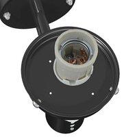 Buiten Wandlamp Zwart 28 x 25 x 38 cm 7