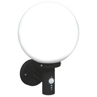 Buiten Wandlamp Zwart 28 x 25 x 38 cm 9