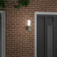 Buiten Wandlamp Zilver 15 x 7,5 x 33 cm 3