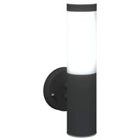 Buiten Wandlamp Zwart 15 x 7,5 x 33 cm 9