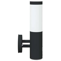 Buiten Wandlamp Zwart 15 x 7,5 x 33 cm 5