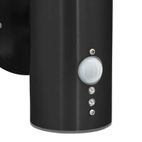 Buiten Wandlamp Zwart 15 x 7,5 x 33 cm 9
