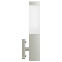 Buiten Wandlamp Zilver 10.5 x 6 x 33 cm 5
