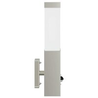 Buiten Wandlamp Zilver 10.5 x 6 x 33 cm 5