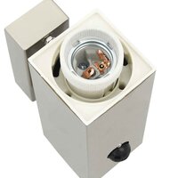 Buiten Wandlamp 2 pcs Zilver 10.5 x 6 x 33 cm 9