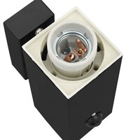 Buiten Wandlamp Zwart 10.5 x 6 x 33 cm 8