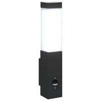 Buiten Wandlamp Zwart 10.5 x 6 x 33 cm 9