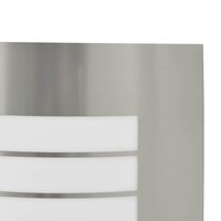 Buiten Wandlamp 2 pcs Zilver 23.5 x 9 x 26 cm 8