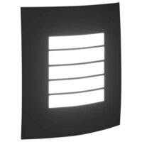 Buiten Wandlamp Zwart 23.5 x 9 x 26 cm 9