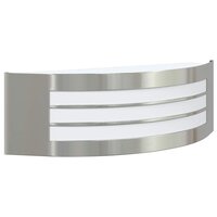 Buiten Wandlamp 2 pcs Zilver 32 x 10 x 10 cm 4