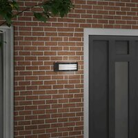 Buiten Wandlamp Zwart 32 x 10 x 10 cm 3
