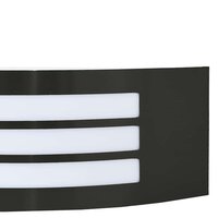 Buiten Wandlamp Zwart 32 x 10 x 10 cm 7