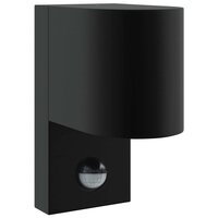Buiten Wandlamp Zwart 12 x 7 x 15 cm Roestvrij staal 2