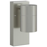 Buiten Wandlamp 2 pcs Zilver 6,5 x 10,5 x 16 cm RVS en Glas 4