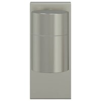 Buiten Wandlamp 2 pcs Zilver 6,5 x 10,5 x 16 cm RVS en Glas 5