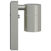 Buiten Wandlamp 2 pcs Zilver 6,5 x 10,5 x 16 cm RVS en Glas 6