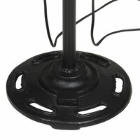 Vloerlamp 25 W E27 25x25x90/140 cm verweerd blauw 7