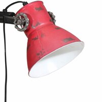 Vloerlamp 25 W E27 25x25x90/140 cm verweerd rood 5