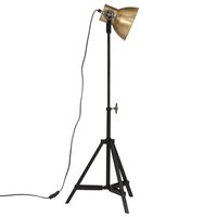 Vloerlamp 25 W E27 35x35x65/95 cm antiek messingkleurig 4