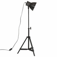 Vloerlamp 25 W E27 35x35x65/95 cm zwart 4