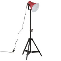 Vloerlamp 25 W E27 35x35x65/95 cm verweerd rood 2