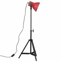Vloerlamp 25 W E27 35x35x65/95 cm verweerd rood 4