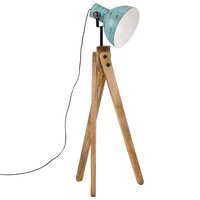 Vloerlamp 25 W E27 45x45x120 cm verweerd blauw 2