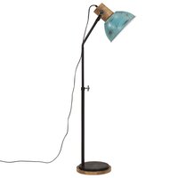 Vloerlamp 25 W E27 30x30x100-150 cm verweerd blauw 4