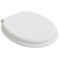 Soft-close Toiletbril Wit 44 x 38 cm MDF-plaat 2