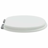 Soft-close Toiletbril Wit 44 x 38 cm MDF-plaat 3