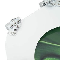 Zachte sluit toiletbril Groene Druppel 44 x 38 cm MDF-plaat 6