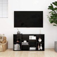 Schoenenbank 103x30x55 cm bewerkt hout zwart 3