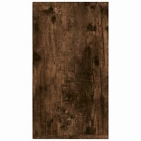 Schoenenbank 103x30x55 cm bewerkt hout gerookt eikenkleurig 6
