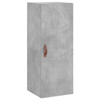 Bovenkast 34,5x34x90 cm betongrijs 2