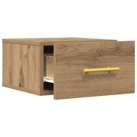 Nachtkastje Artisan Eiken 35 x 35 x 20 cm Bewerkt hout 5