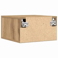 Nachtkastje Artisan Eiken 35 x 35 x 20 cm Bewerkt hout 8