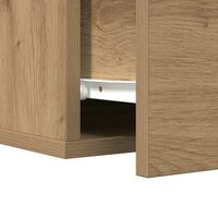 Nachtkastje Artisan Eiken 35 x 35 x 20 cm Bewerkt hout 9