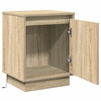 Nachtkastje Sonoma Eiken 39 x 34,5 x 50 cm Bewerkt hout 5