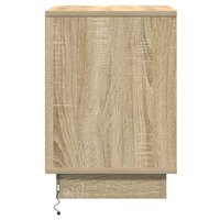 Nachtkastje Sonoma Eiken 39 x 34,5 x 50 cm Bewerkt hout 8