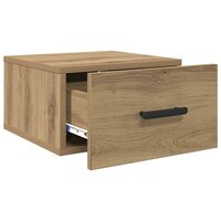 Nachtkastje Artisan Eiken 35 x 35 x 20 cm Bewerkt hout 5
