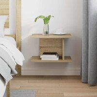 Nachtkastje Sonoma Eiken 40 x 30 x 25 cm Bewerkt hout 4