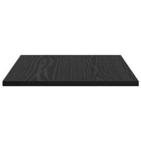 Boekenplank Bord 4 pcs Zwart 40 x 40 x 1,5 cm Bewerkt hout 7