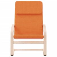 Relaxstoel stof donkergeel 4